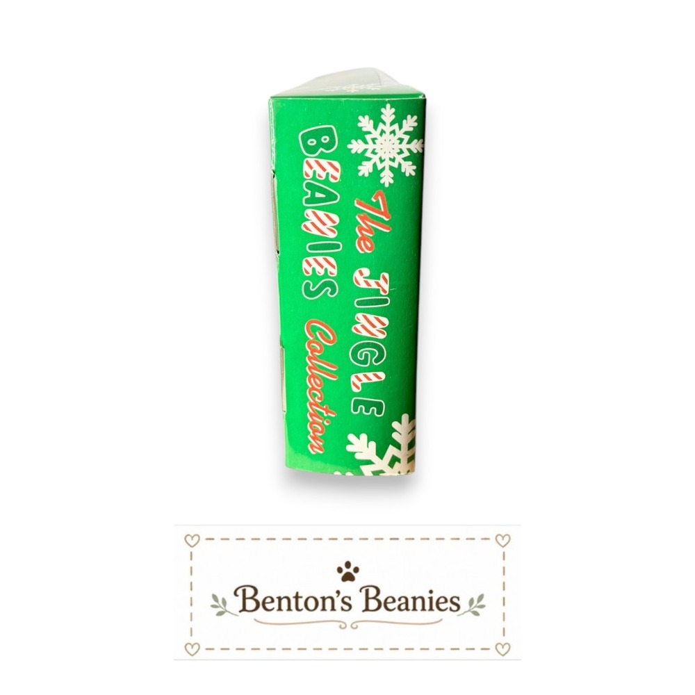 TY Holiday Jingle Beanies Gift Box | Festive Bear Quartet 🎄 | Mint Heart Tags ⭐ - Picture 5 of 6